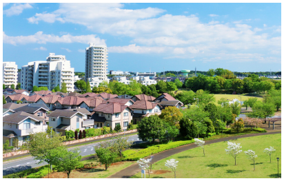 住宅街のイメージ写真