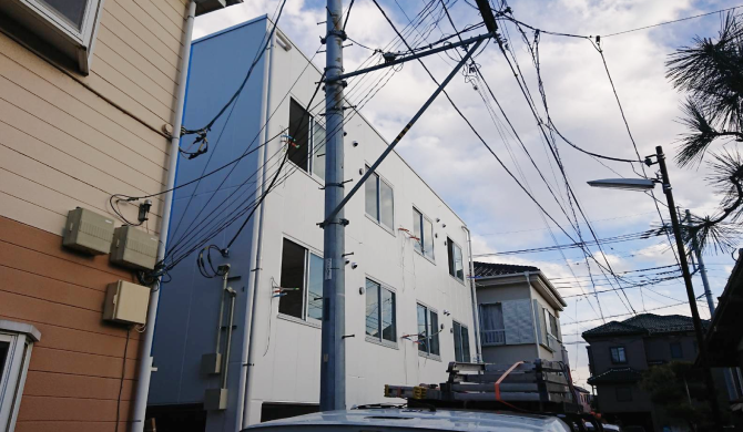 埼玉県 草加市 マンション新築工事